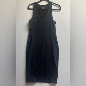 Community Aritzia Tank shaping bodycon midi dress Sz M